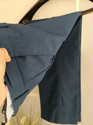 Traje de chaqueta azul hombre