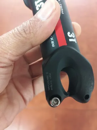 Potencia bicicleta 3 T ARX  31.8mm 100 mm