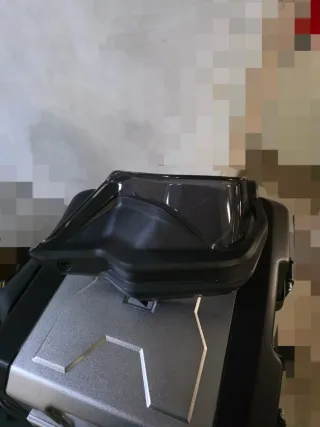 Cubremanos Moto Trail Negro/Gris.