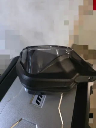 Cubremanos Moto Trail Negro/Gris.