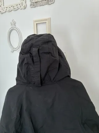 Abrigo Carhartt Negro con Capucha