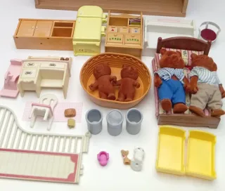 Casa Sylvanian Families con figuras