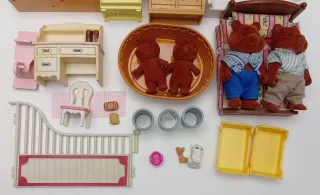 Casa Sylvanian Families con figuras