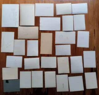 Lote fotografías antiguas de mujeres MZ.2