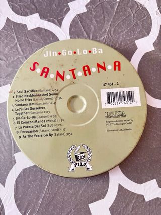 CD Santana Jingo Lo Ba