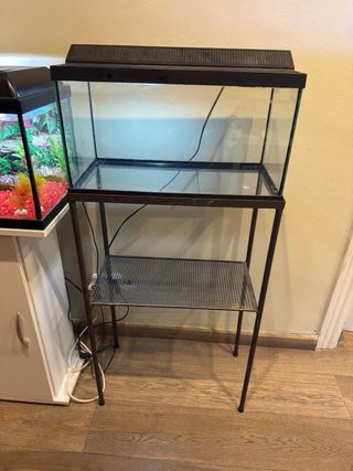 Acuario con su mesa a medida 35litros