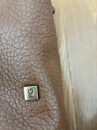Bolso Piel Purificación García Marrón