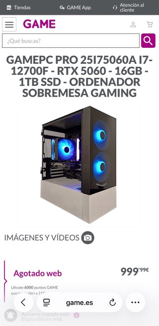Ordenador Gaming RGB