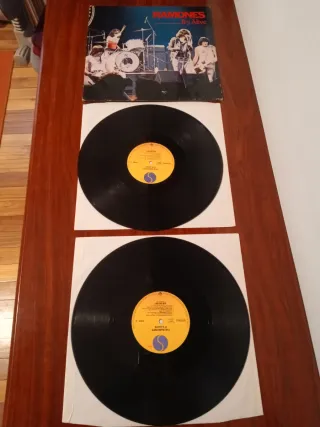 Vinilo doble Ramones It's Alive Punk Rock