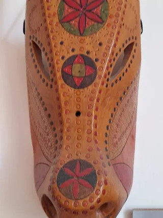 Maschera Bue Ottana Sarda Legno