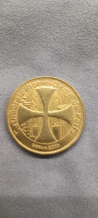 Medallas Turísticas Francia Notre Dame Sacré-Cœur