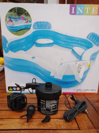 Piscina Intex 4 sedute + porta bicchieri