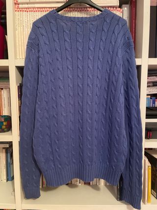 Maglione Polo Ralph Lauren a trecce M oversize usa
