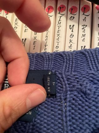 Maglione Polo Ralph Lauren a trecce M oversize usa