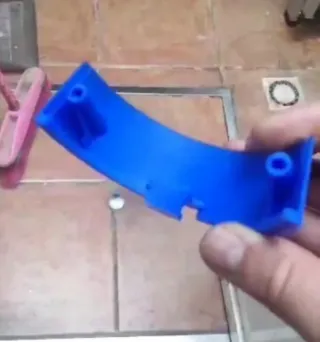Collarín Yamaha Jog R 3D Azul