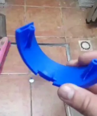 Collarín Yamaha Jog R 3D Azul