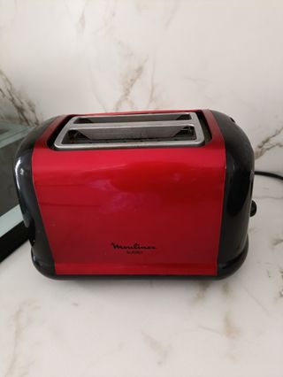 Tostadora Eléctrica Moulinex Negra/Roja