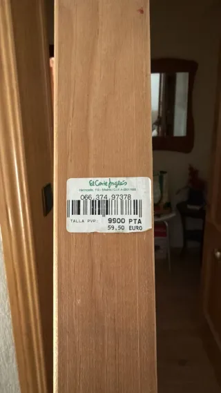 Caballete de madera regulable