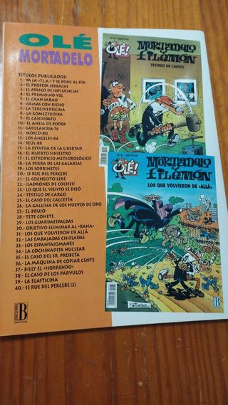 La máquina de copiar gente (Olé! Mortadelo 36) ...