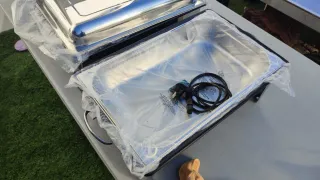 x3 Calentadores Eléctricos Profesionales Buffet