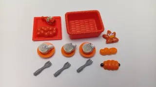 #3Pack Comida Sylvanian Families Miniatura