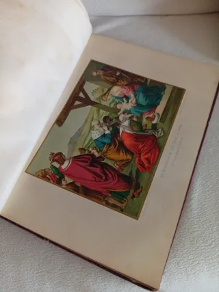 Libro antiguo. Vida de la Virgen María.