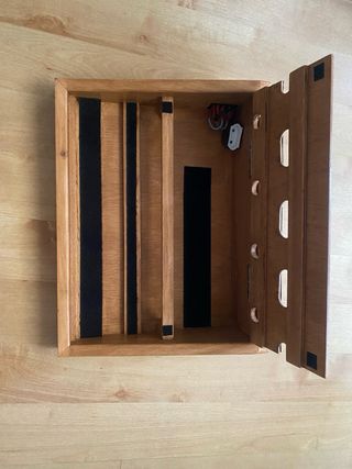 Pedalera personalizada madera guitarra/bajo