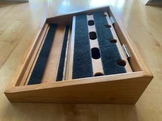 Pedalera personalizada madera guitarra/bajo