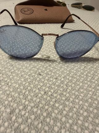 Gafas Ray-Ban Octagonales Doradas Verdes