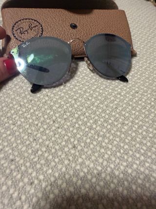 Gafas Ray-Ban Octagonales Doradas Verdes