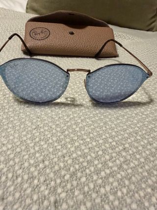 Gafas Ray-Ban Octagonales Doradas Verdes