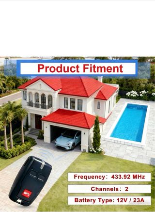 BFT Mando Puerta Garaje 2 Unidades