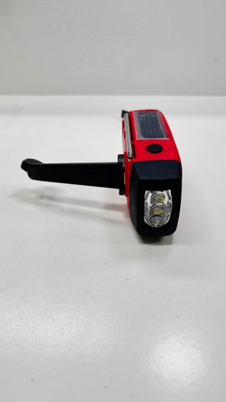 Radio Portátil Manivela Solar USB Carga