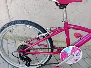 Bicicleta Btwin niña 20 rosa