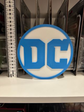 DC Comics Logo 3D