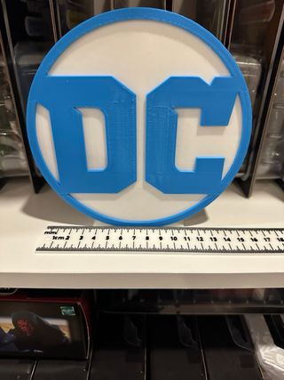 DC Comics Logo 3D
