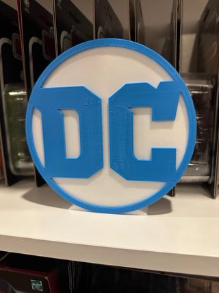 DC Comics Logo 3D