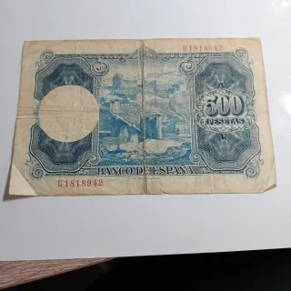 Lote Billetes Españoles Pesetas