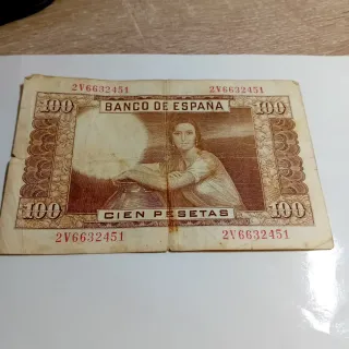 Lote Billetes Españoles Pesetas