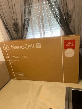 LG NanoCell AI 75 4K TV