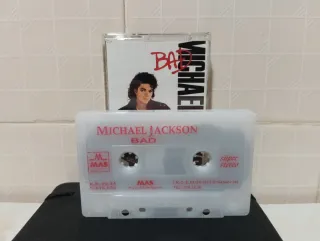 Casete Michael Jackson Bad de Turquía