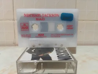 Casete Michael Jackson Bad de Turquía