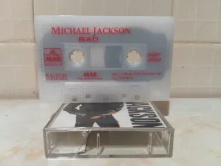 Casete Michael Jackson Bad de Turquía