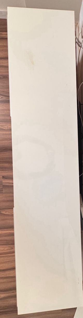 Mueble TV BESTÅ BURS alto brillo blanco