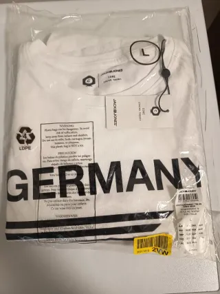 Camiseta Jack & Jones Alemania Talla L CREA LOTE!!