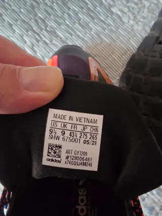 Adidas ZX 2K Boost Negro Naranja