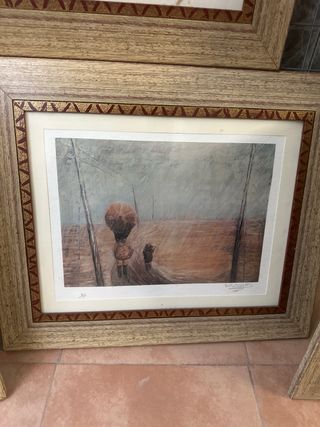 Lote de 6 cuadros decorativos