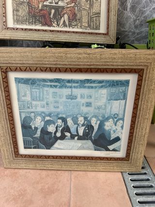 Lote de 6 cuadros decorativos