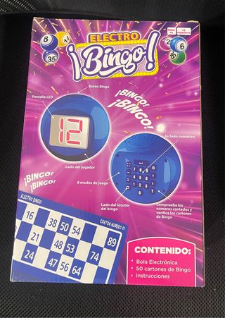 Electro Bingo Bizak Nuevo Precintado