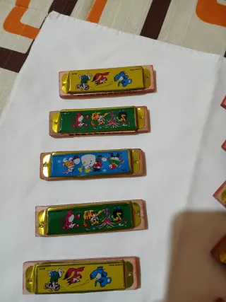 Lote 20 armónicas infantiles